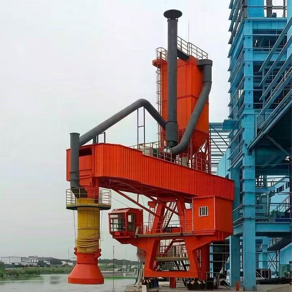 弧形軌道裝船機